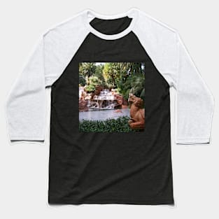 Dreamy Waterfall Baseball T-Shirt